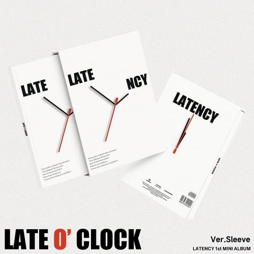 Korea Pop Store LATENCY - 1st Mini Album [Late O'Clock] (Sleeve Ver.) Kawaii Gifts