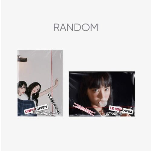 Korea Pop Store LE SSERAFIM] 1ST STUDIO ALBUM 'UNFORGIVEN' (WEVERSE ALBUMS VER.) Kawaii Gifts