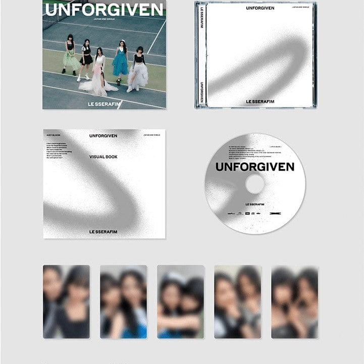 Korea Pop Store [LE SSERAFIM] JP 2nd Single [Unforgiven] Limited A Kawaii Gifts 4988031579985