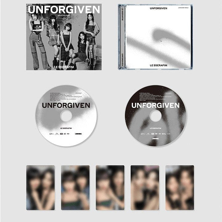 Korea Pop Store [LE SSERAFIM] JP 2nd Single [Unforgiven] Limited B Kawaii Gifts 4988031579992