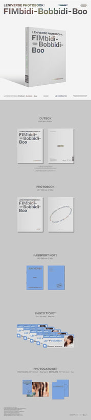 Korea Pop Store LE SSERAFIM - Leniverse Photobook: FIMbidi-Bobbidi-Boo Kawaii Gifts