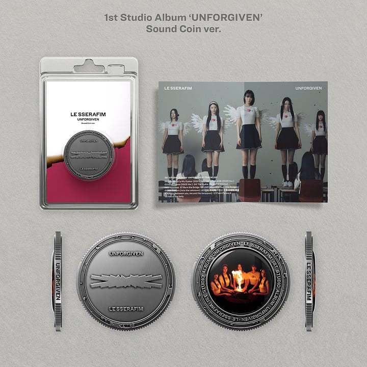 Korea Pop Store LE SSERAFIM - Sound Coin Album Kawaii Gifts