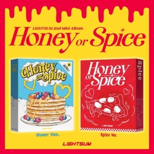Korea Pop Store LIGHTSUM - [Honey or Spice] (2nd Mini Album) Kawaii Gifts