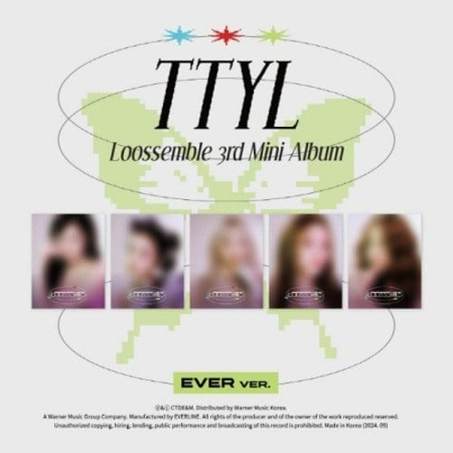 Korea Pop Store LOOSSEMBLE - [TTYL] (3nd Mini Album) (Ever Music Album Ver.) Kawaii Gifts