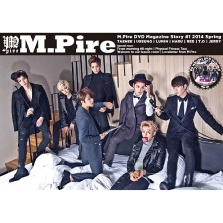 Korea Pop Store M.PIRE DVD Magazine Story #1 (1 Disc + Magazine ) Kawaii Gifts