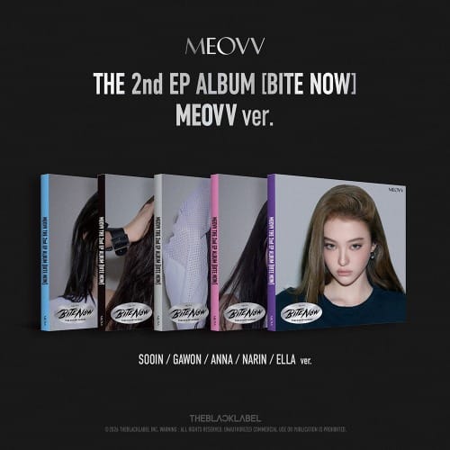 Korea Pop Store MEOVV - The 2nd EP Album [Bite Now] Meovv Ver. Kawaii Gifts 8800367489409