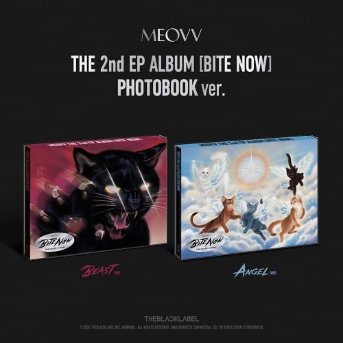 Korea Pop Store MEOVV - The 2nd EP Album [Bite Now] Photobook Ver. Kawaii Gifts 8800367489393