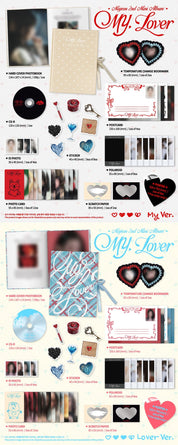 Korea Pop Store MIYEON - 2nd Mini Album [My, Lover] Kawaii Gifts 8804775458088