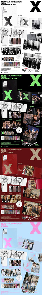 Korea Pop Store MONSTA X - Mini Album [The X] Kawaii Gifts 8804775456800