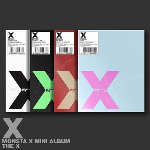 Korea Pop Store MONSTA X - Mini Album [The X] Kawaii Gifts 8804775456800