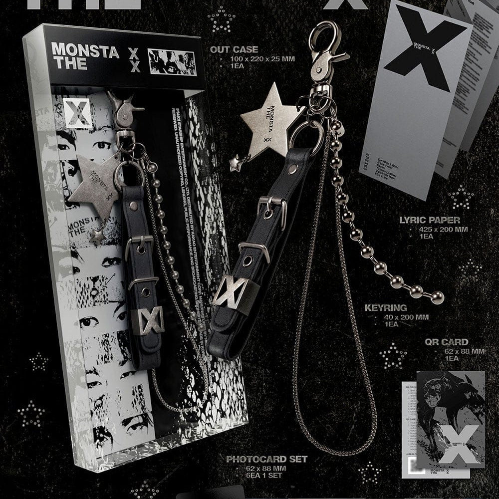Korea Pop Store MONSTA X - Mini Album [The X] (MD Ver.) Kawaii Gifts