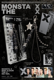 Korea Pop Store MONSTA X - Mini Album [The X] (MD Ver.) Kawaii Gifts