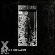 Korea Pop Store MONSTA X - Mini Album [The X] (MD Ver.) Kawaii Gifts