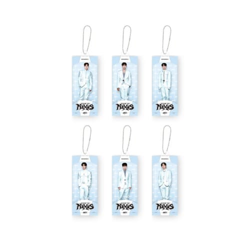 Korea Pop Store [Monsta X] The X: Nexus - Random Miniature Keyring Kawaii Gifts