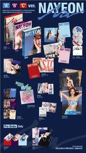 Korea Pop Store NAYEON - [NA] (2nd Mini Album) Kawaii Gifts 08069590