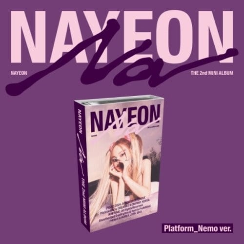 Korea Pop Store NAYEON - [NA] (2nd Mini Album) (Platform Album Nemo Ver.) Kawaii Gifts 8809954229855