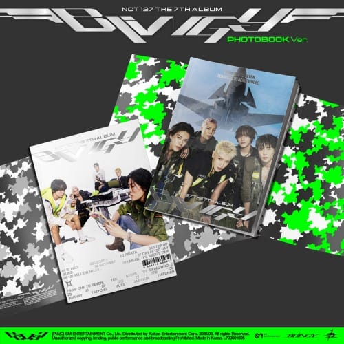 Korea Pop Store NCT 127 - The 7th Album [Blingy] (Photobook Ver.) Kawaii Gifts