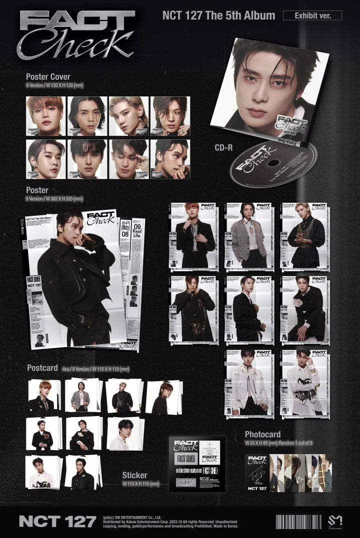 Korea Pop Store NCT 127 - Vol.5 [Fact Check] (Exhibit Ver.) Kawaii Gifts