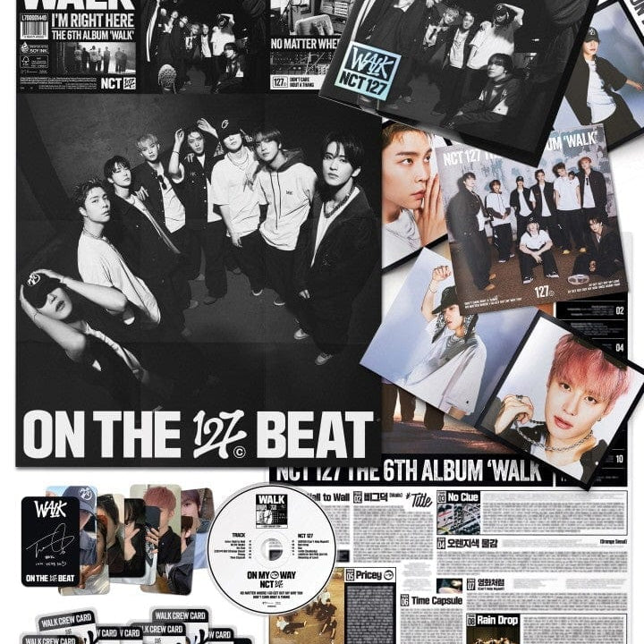 Korea Pop Store NCT 127 - Vol.6 [Walk] (Poster Ver.) Kawaii Gifts 8804775450631