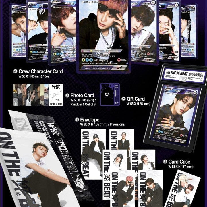 Korea Pop Store NCT 127 - Vol.6 [Walk] (Walk Crew Character Card Ver.) Kawaii Gifts 8804775450648