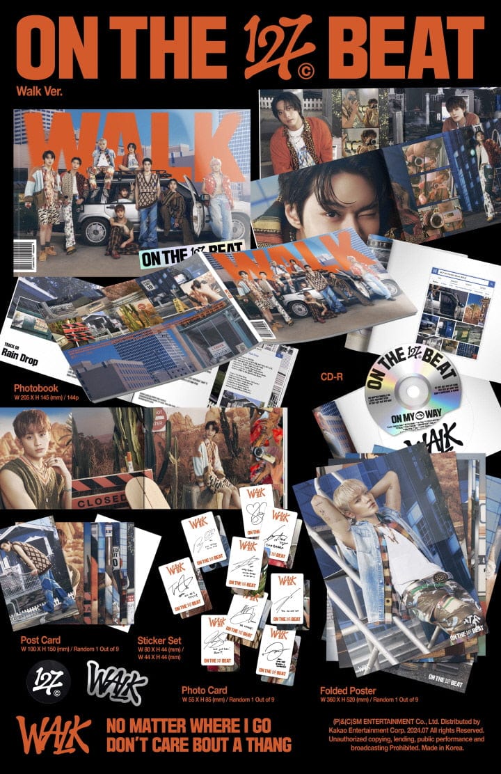 Korea Pop Store NCT 127 - Vol.6 [Walk] (Walk Ver.) Kawaii Gifts 8804775450204