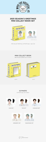 Korea Pop Store NCT (All Units) 2025 Season's Greetings Mini Collect Book Kawaii Gifts