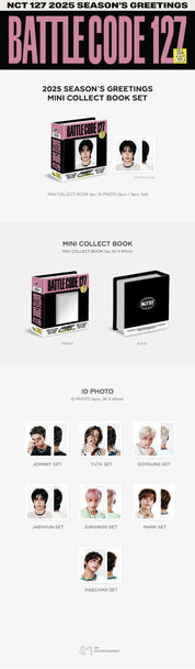 Korea Pop Store NCT (All Units) 2025 Season's Greetings Mini Collect Book Kawaii Gifts