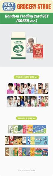 Korea Pop Store [NCT] [CCOMAZ GROCERY STORE] Random Trading Card Set Kawaii Gifts