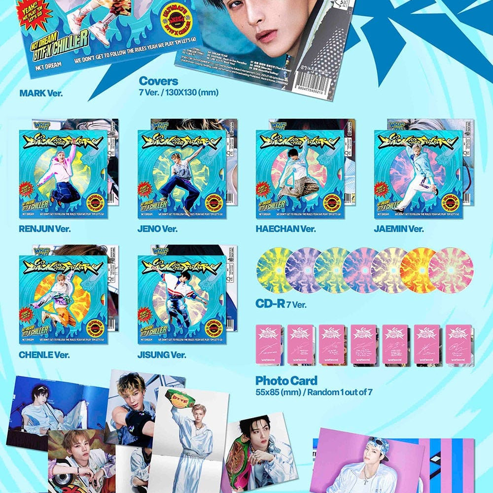 Korea Pop Store NCT DREAM - 5th Album [Go Back to the Future] (Digipack Ver.) Kawaii Gifts