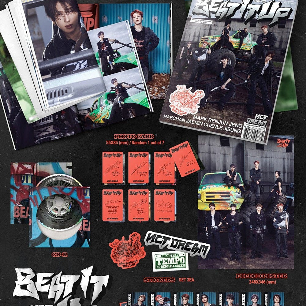 Korea Pop Store NCT DREAM - 6th Mini Album [Beat It Up] (Beat It Up Ver.) Kawaii Gifts