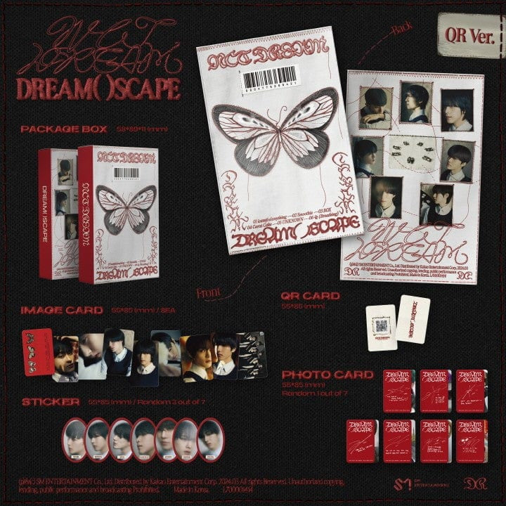 Korea Pop Store NCT DREAM - [Dream( )Scape] (QR Ver.) Kawaii Gifts 8804775369421