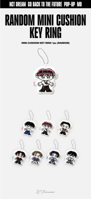 Korea Pop Store [NCT DREAM] Timer Riders - Random Mini Cushion Key Ring Kawaii Gifts