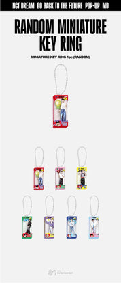 Korea Pop Store [NCT DREAM] Timer Riders - Random Miniature Key Ring Kawaii Gifts