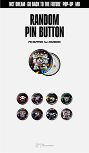 Korea Pop Store [NCT DREAM] Timer Riders - Random Pin Button Kawaii Gifts