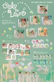Korea Pop Store NCT WISH - 1st Full Album [Ode to Love] (Jewel Ver.) Kawaii Gifts