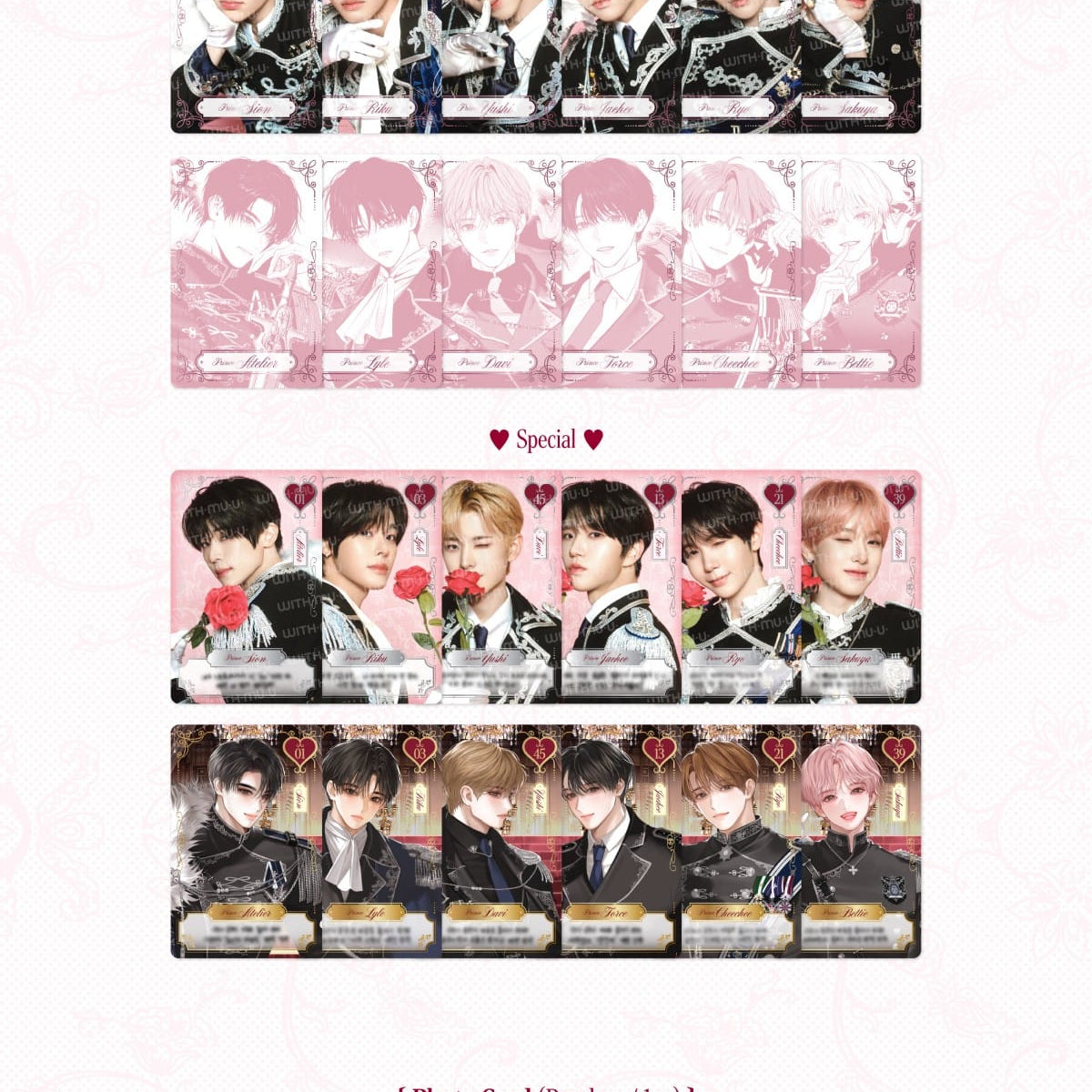 Korea Pop Store [NCT Wish] Wish Fanmeeting - Random Trading Card Set Kawaii Gifts