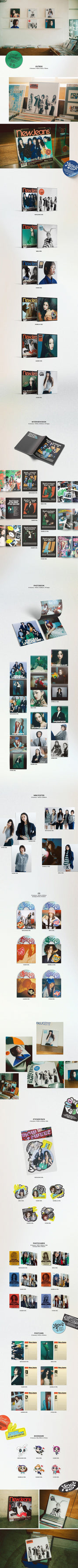 Korea Pop Store NEWJEANS - How Sweet (Standard Ver.) Kawaii Gifts 8809985027727
