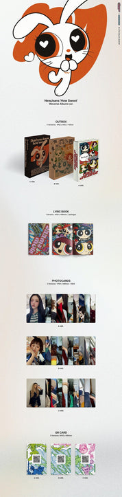 Korea Pop Store NEWJEANS - How Sweet (Weverse Albums Ver.) Kawaii Gifts 8809985027734