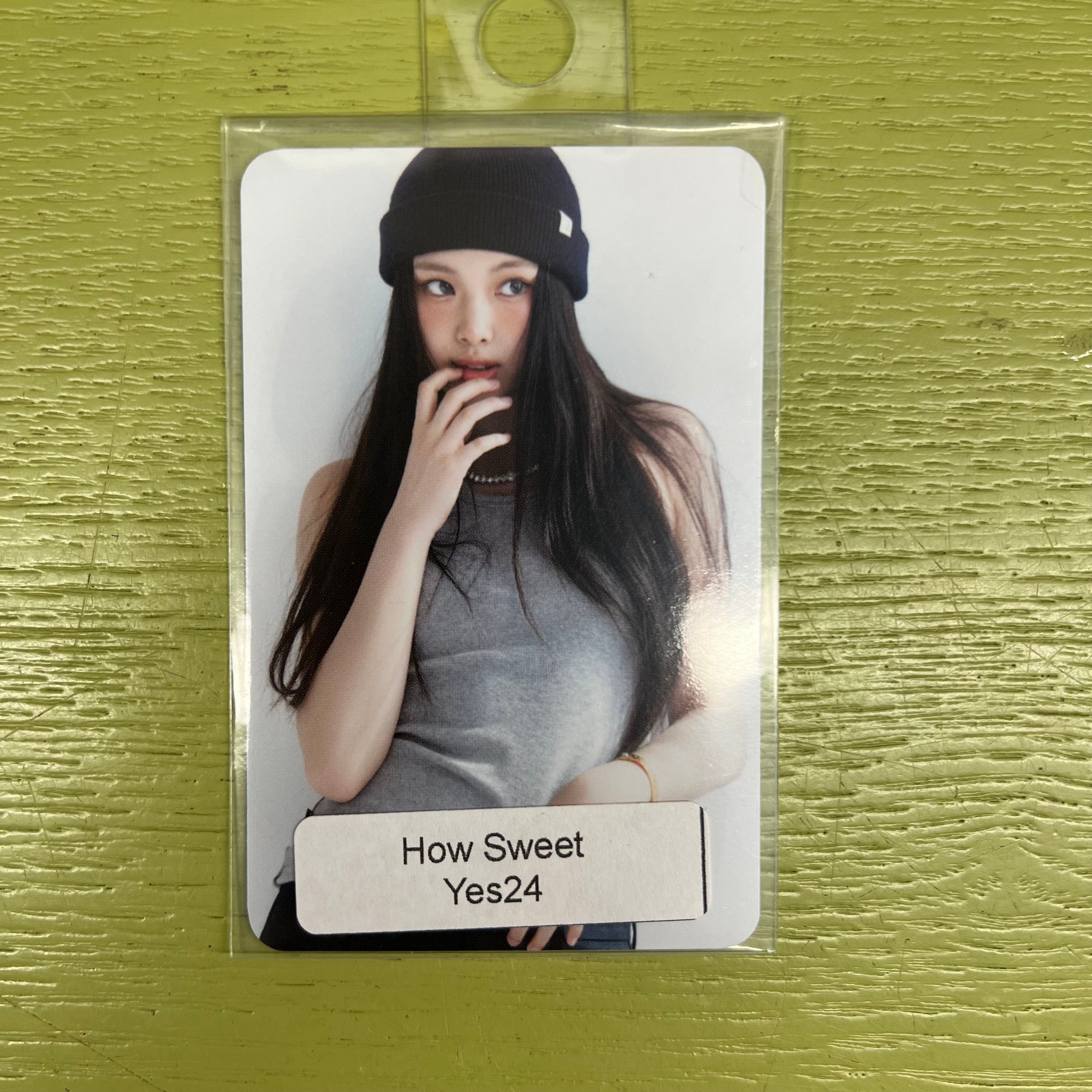 Korea Pop Store NewJeans How Sweet Yes24 Pre-Order Benefit Photocard Hyein Kawaii Gifts 82654166