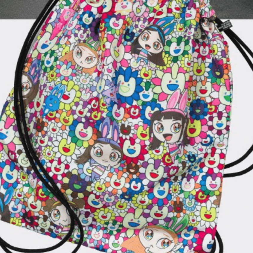 Korea Pop Store NEWJEANS - [Supernatural] NJ X Murakami (Drawstring Bag Ver.) Kawaii Gifts