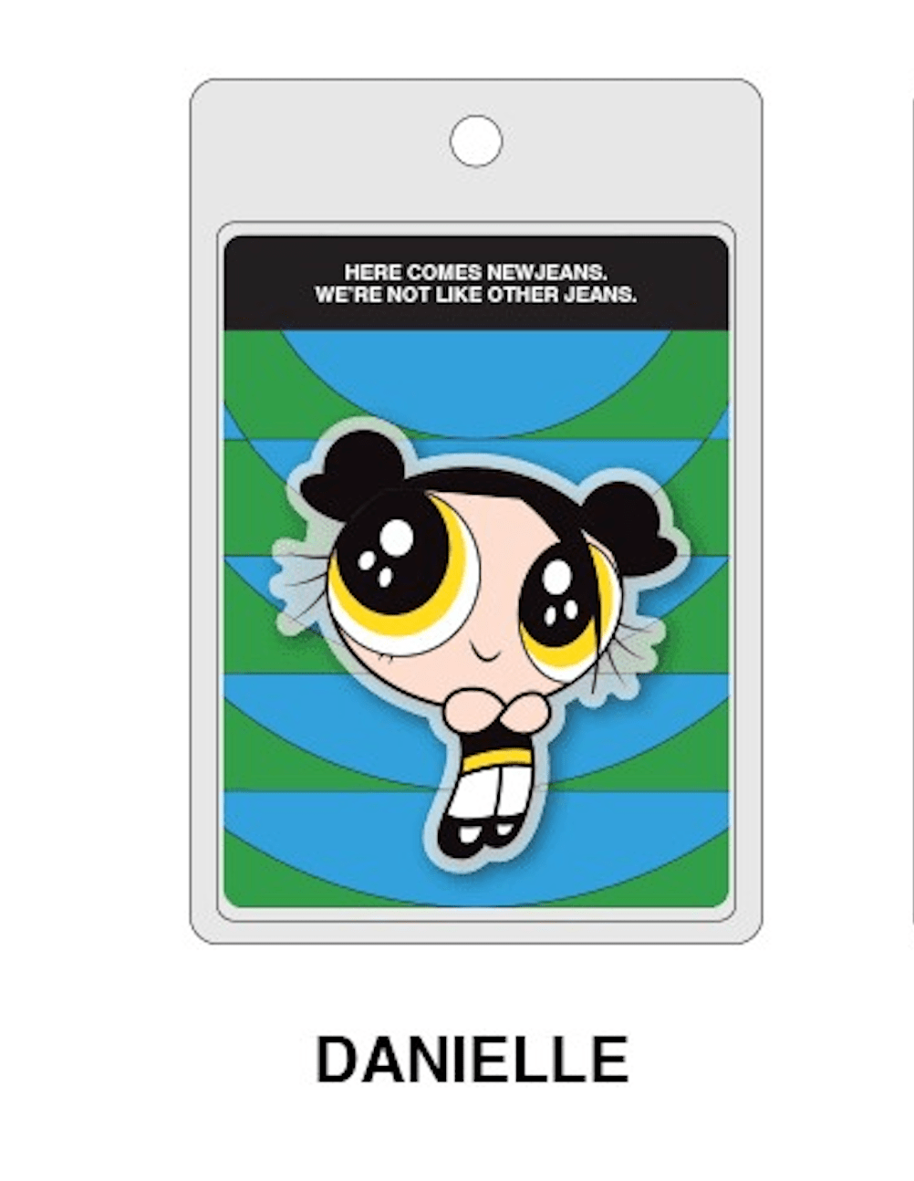 Korea Pop Store [NEWJEANS] The Powerpuff Girls x NJ Acrylic Phone Grip Danielle Kawaii Gifts