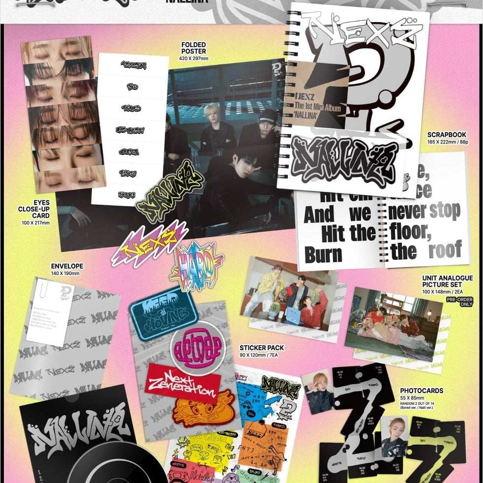 Korea Pop Store NEXZ - [Nallina] (1st Mini Album) Kawaii Gifts