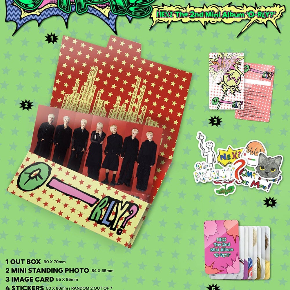 Korea Pop Store NEXZ - [O-RLY?] (2nd Mini Album) (Platform PLVE Ver.) Kawaii Gifts