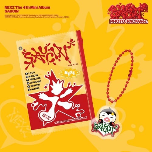 Korea Pop Store NEXZ - The 4th Mini Album 'Saucin' (Photo Pack Ver.) Kawaii Gifts 8800371190537