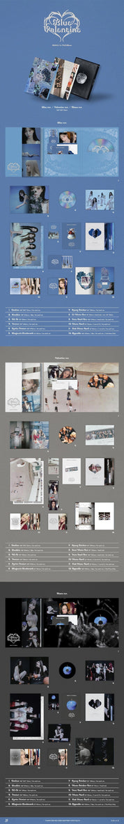 Korea Pop Store NMIXX - 1st Full Album [Blue Valentine] Kawaii Gifts