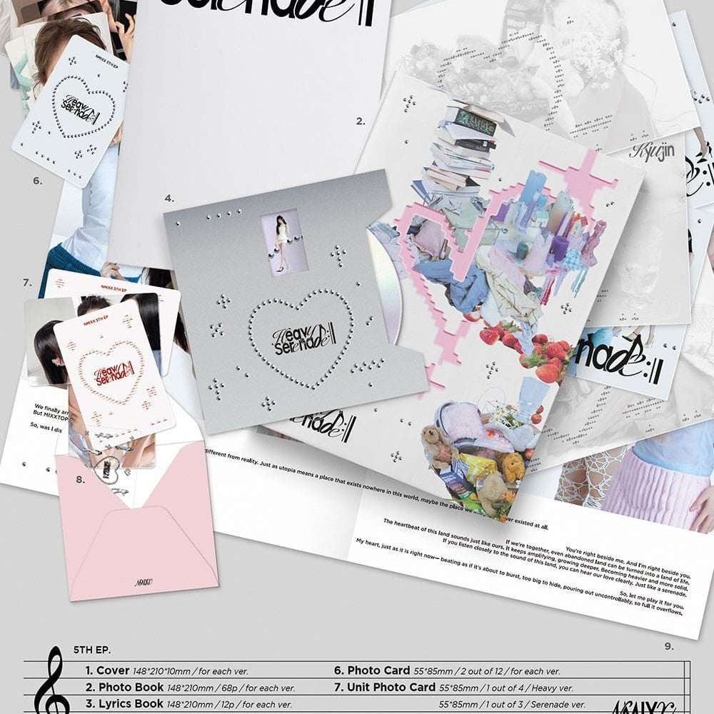 Korea Pop Store NMIXX - 5th EP [Heavy Serenade] Kawaii Gifts