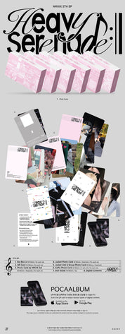 Korea Pop Store NMIXX - 5th EP [Heavy Serenade] (Platform Album Pocaalbum Ver.) Kawaii Gifts