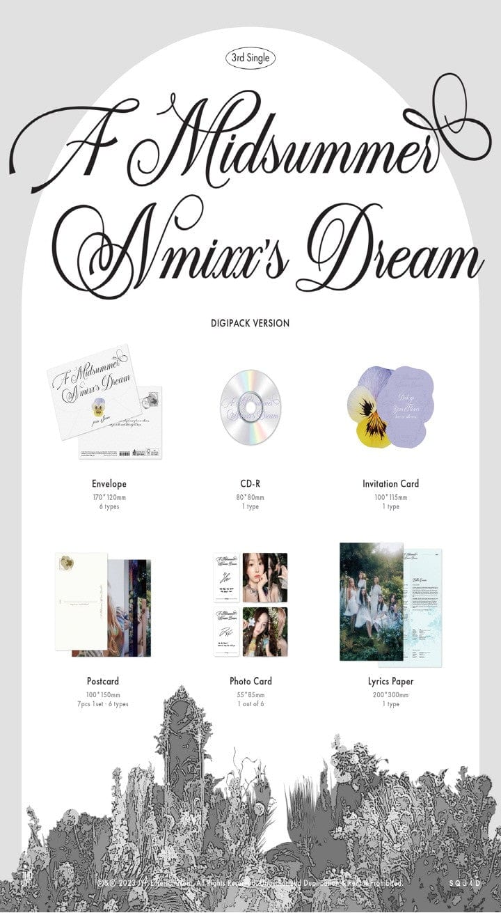 Korea Pop Store NMIXX - A Midsummer NMIXX'S Dream (DIGIPACK Ver.) Kawaii Gifts