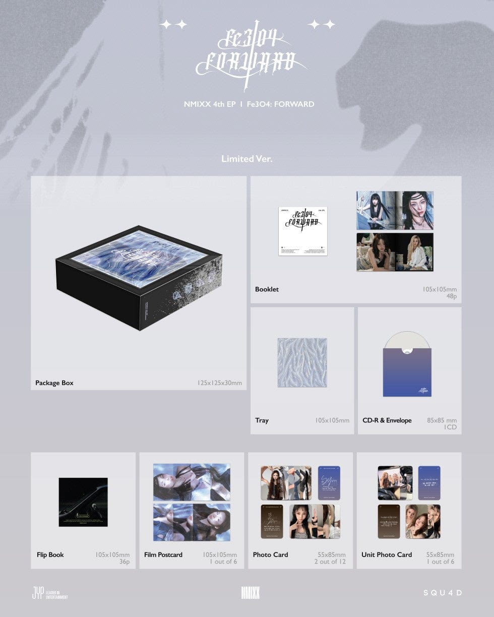 Korea Pop Store NMIXX - FE3O4: Forward (Limited Ver.) Kawaii Gifts