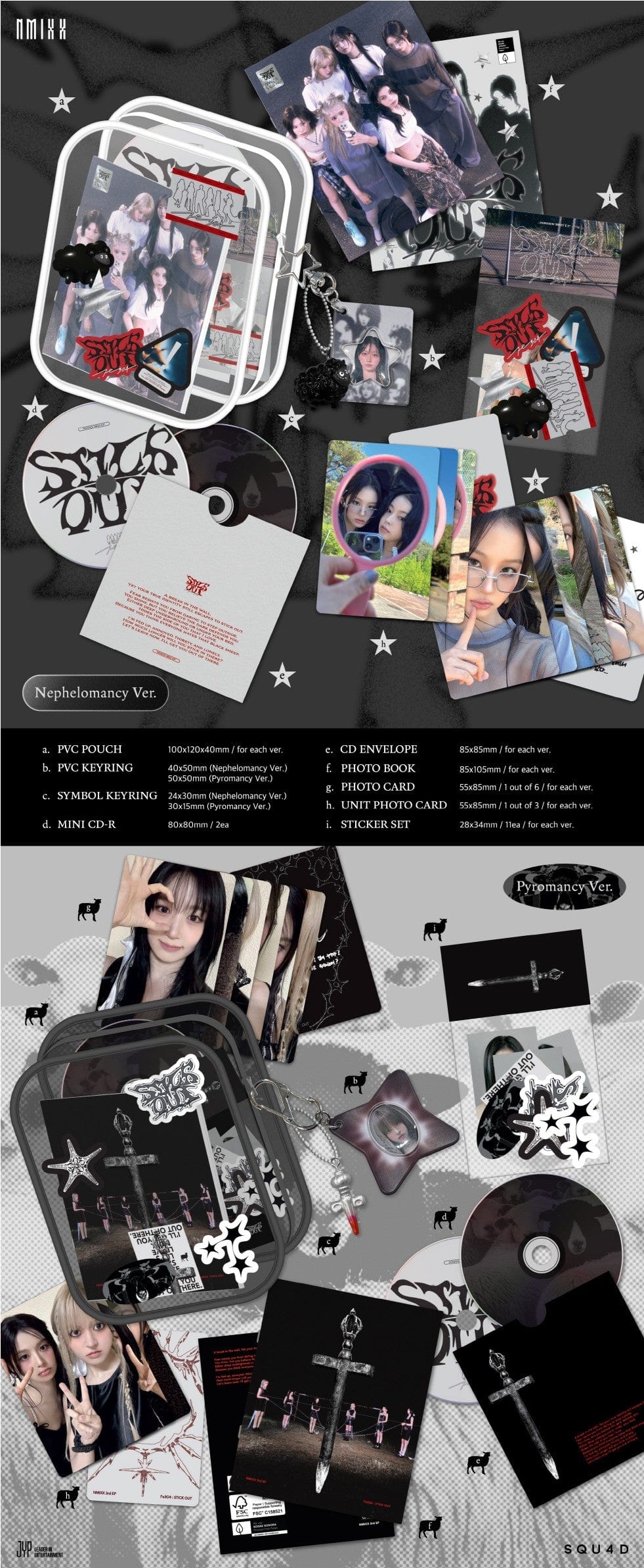 Korea Pop Store NMIXX - Fe3O4: Stick Out (Limited Ver.) Kawaii Gifts 8809954229930
